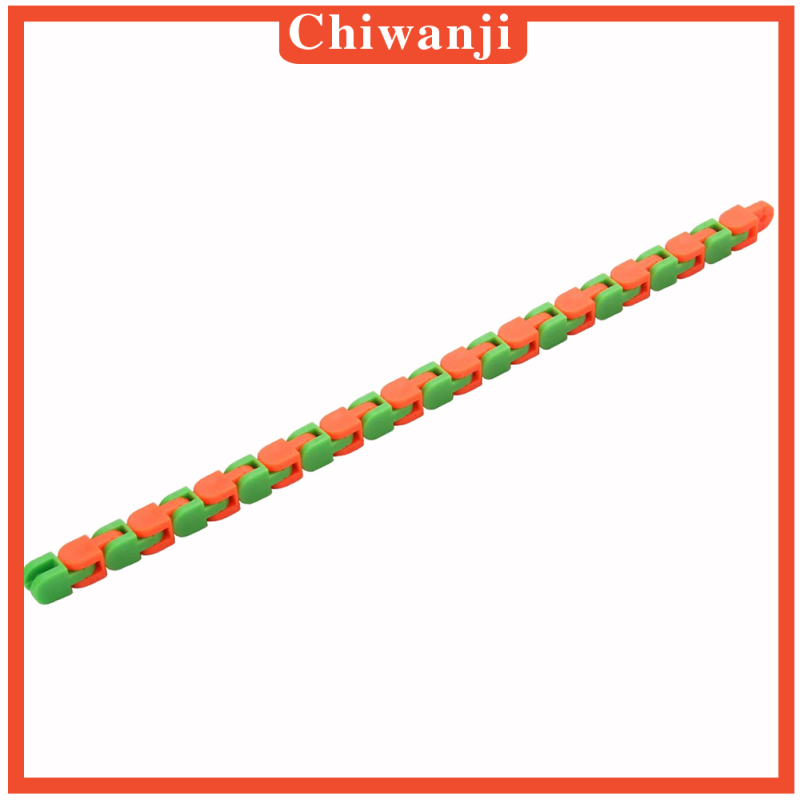 [Chiwanji] Đồ Chơi Con Quay Hình Rắn Cảm Giác Dạng Chuỗi Snap and Click