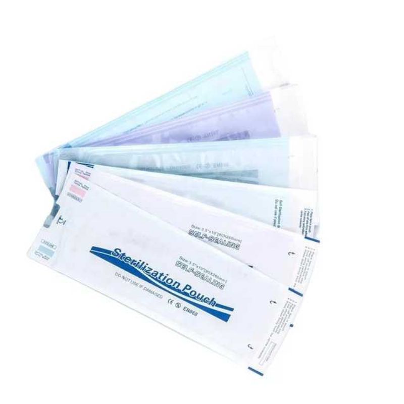 Túi hấp tiệt trùng tự dán 90mm x 165mm, 200 cái/hộp