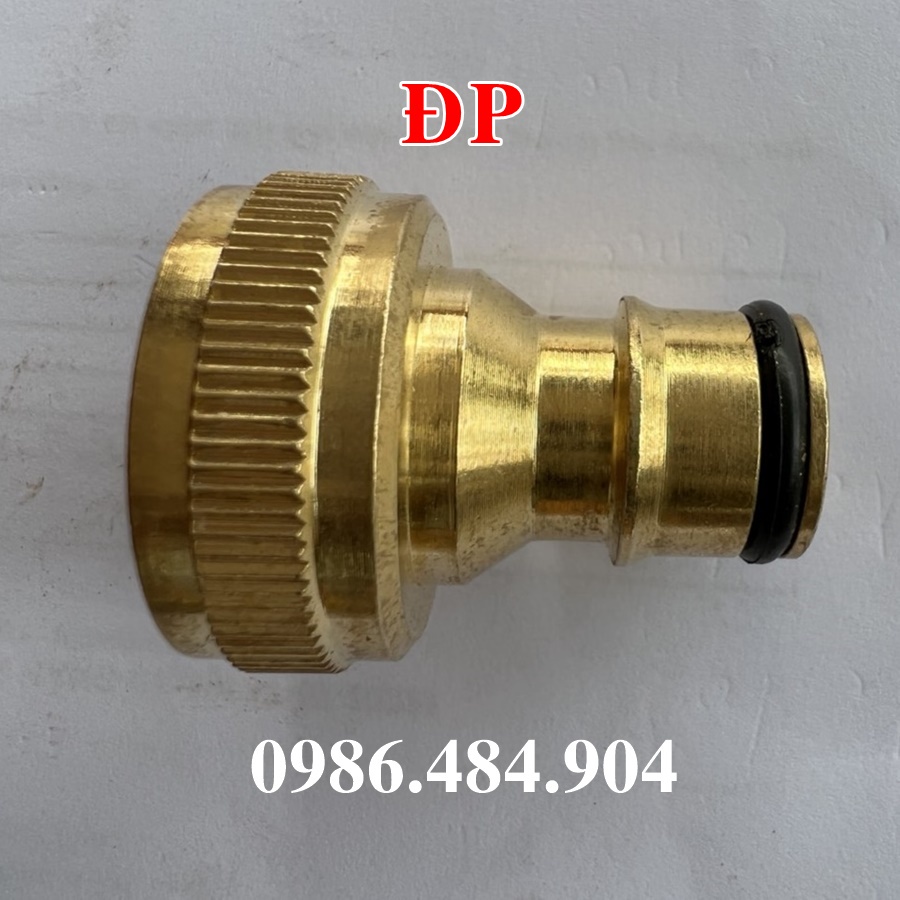 Đầu lọc nước đồng-cút nối nhanh đầu vào máy rửa xe cao áp mini gia đình