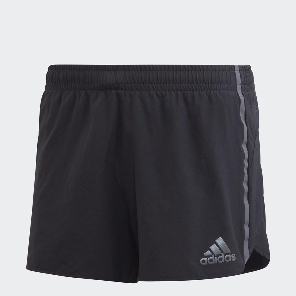 Quần Ngắn adidas RUNNING Nam Quần short xẻ gấu Saturday Màu đen FM7632