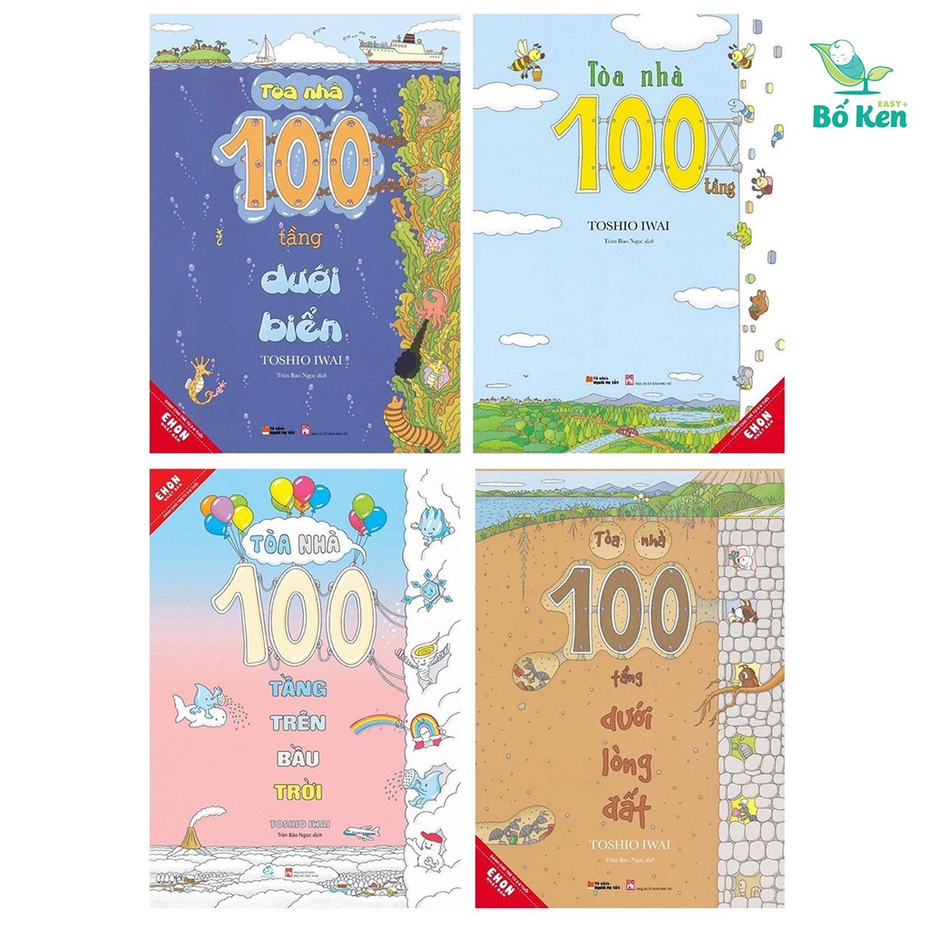 [Mã BMLT30 giảm đến 30K] Bộ Sách Tòa Nhà 100 Tầng [4 Cuốn]