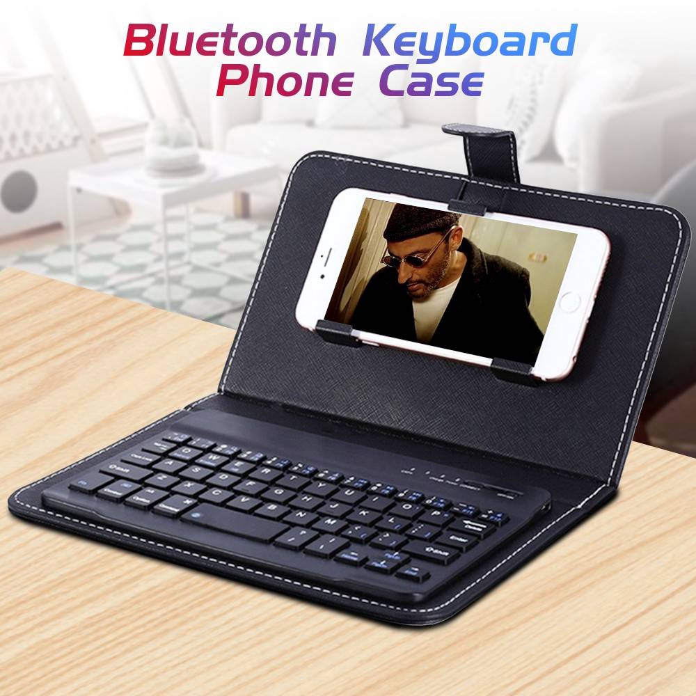 Bao da điện thoại kèm bàn phím bluetooth không dây 5.8 inch cao cấp