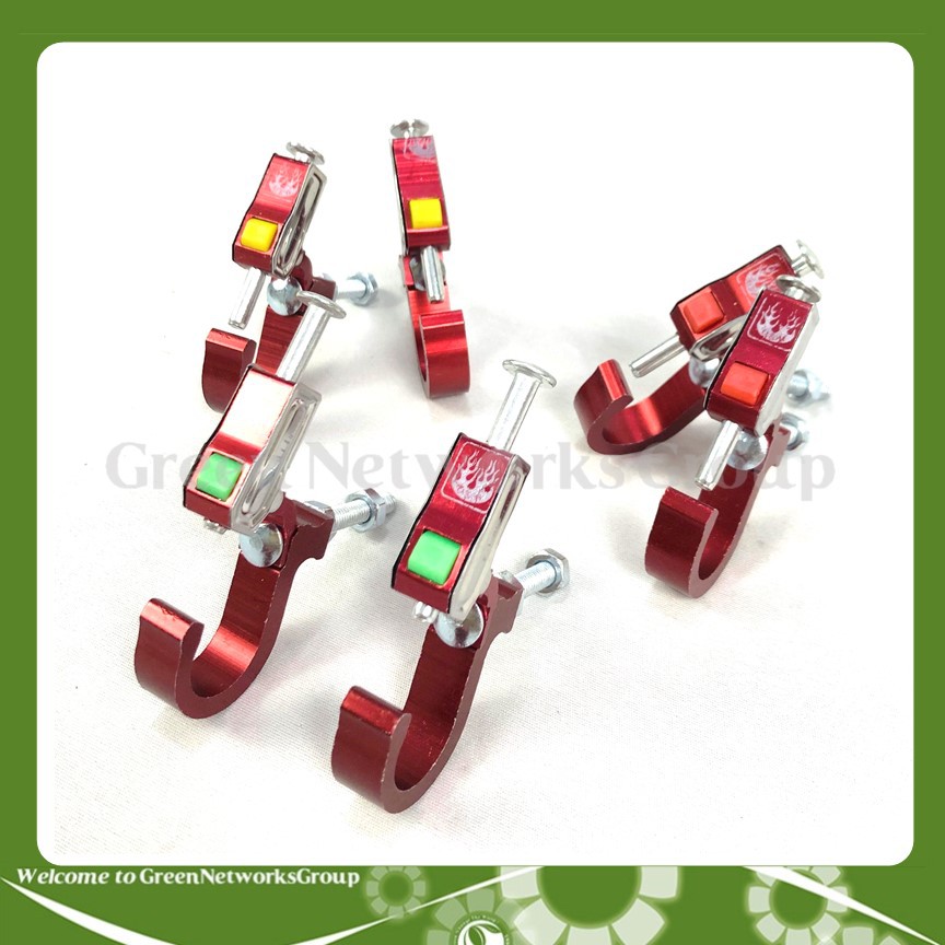 Móc treo đồ CNC trên xe máy kiểu bấm bật Greennetworks ( Loại Thường ) 1 Cặp