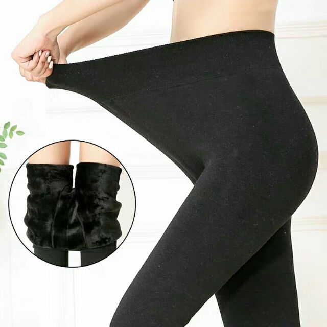 QUẦN LEGGING LÓT LÔNG SIÊU ẤM ĐẠI HÀN