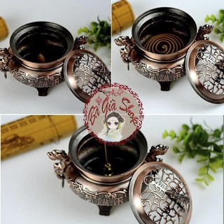 Lư hương phong cách cổ đồ thờ cúng