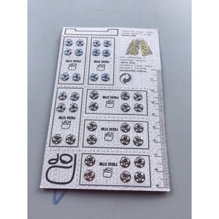 Vỉ nút bấm áo dài 36 nút hiệu POP