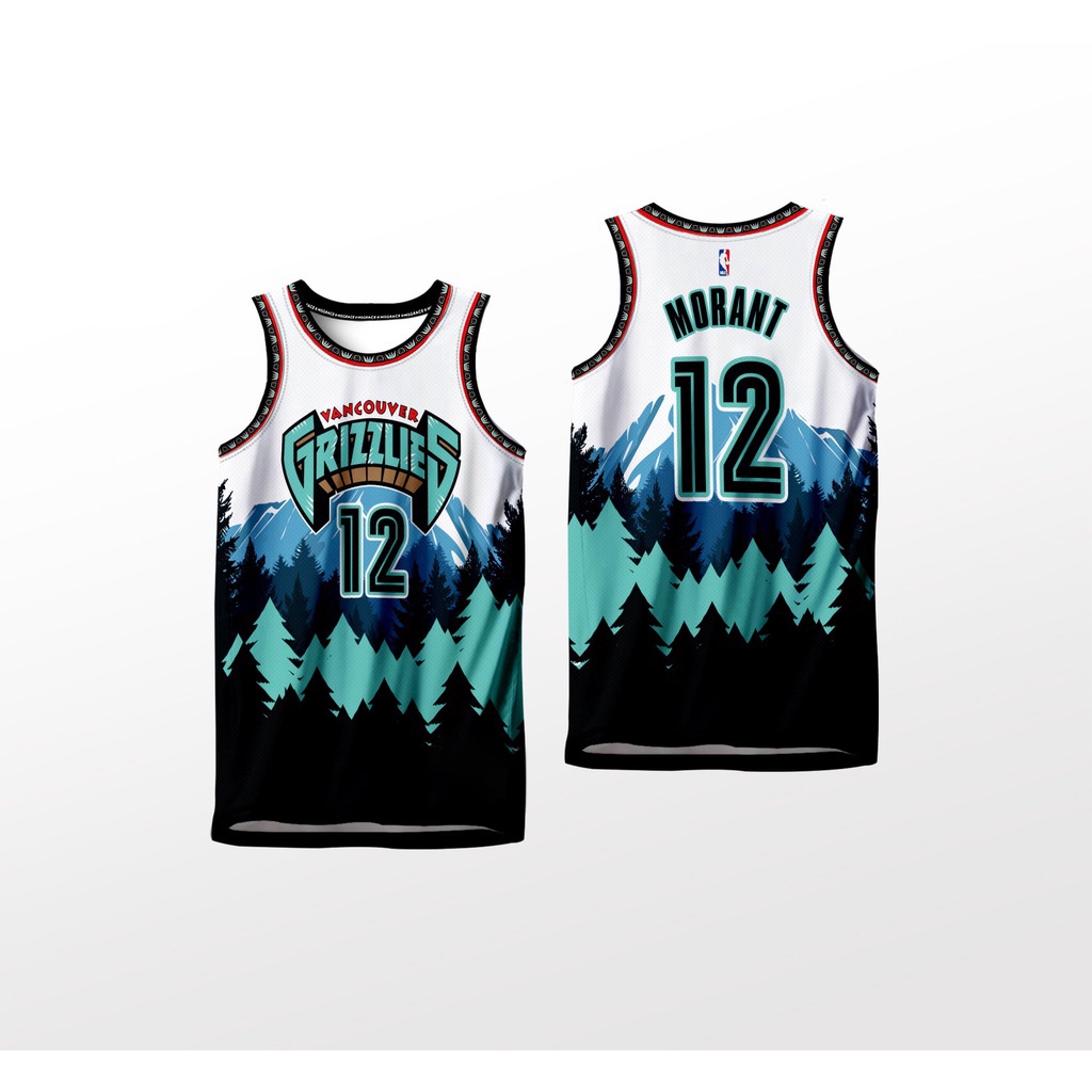 Bộ Quần Áo Bóng Rổ Vancouver Grizzlies JA Morant HG Concept