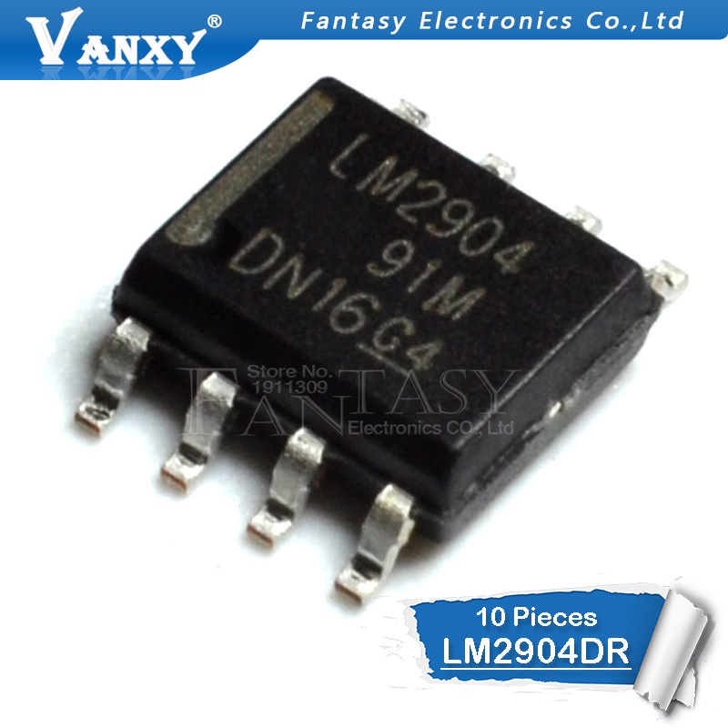 Bộ 10 IC Lm2904Dr Sop8 Lm2904 Sop Chất Lượng Cao