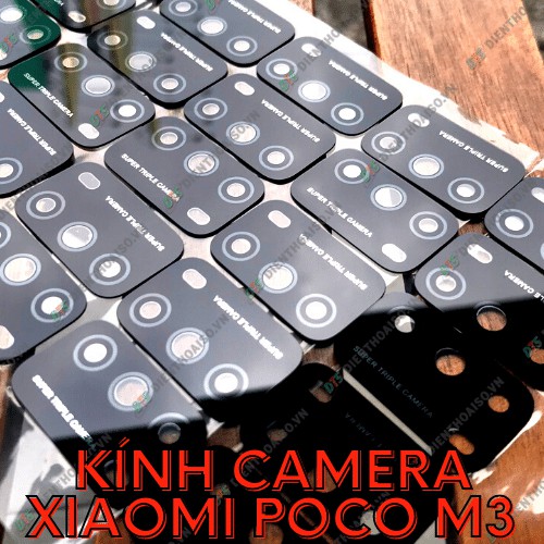 Mặt kính camera xiaomi poco m3