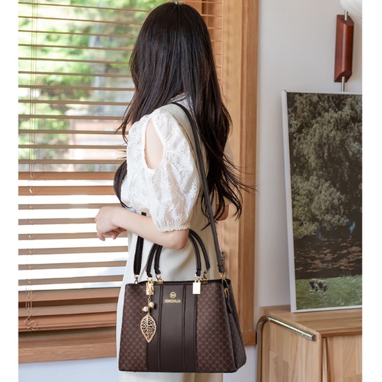 Hàng Có Sẵn Túi Xách Đeo Vai Phong Cách Boston Âu Mỹ Sang Trọng Giản Dị Dành Cho Bạn Nữ