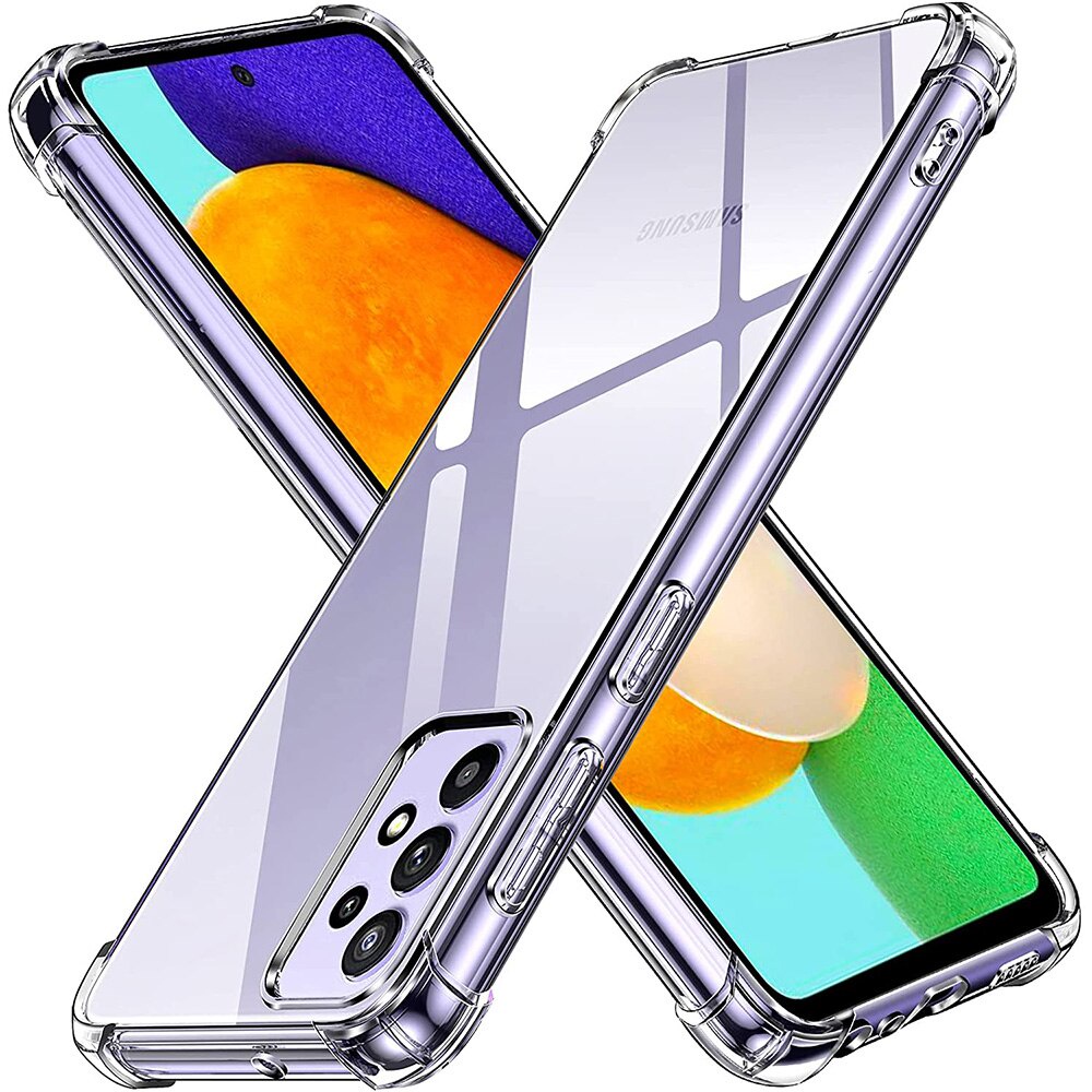 Ốp Điện Thoại Nhựa Acrylic Trong Suốt Chống Sốc 1.0Mm Cho Samsung Galaxy M52 M23 M33 M53 M13 M32 M22 M12 5G