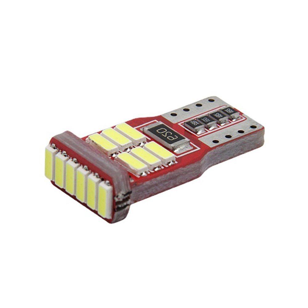 Set 2 Đèn LED 4014 18SMD COB Ánh Sáng Trắng Siêu Sáng Gắn Biển Số Xe Ô Tô