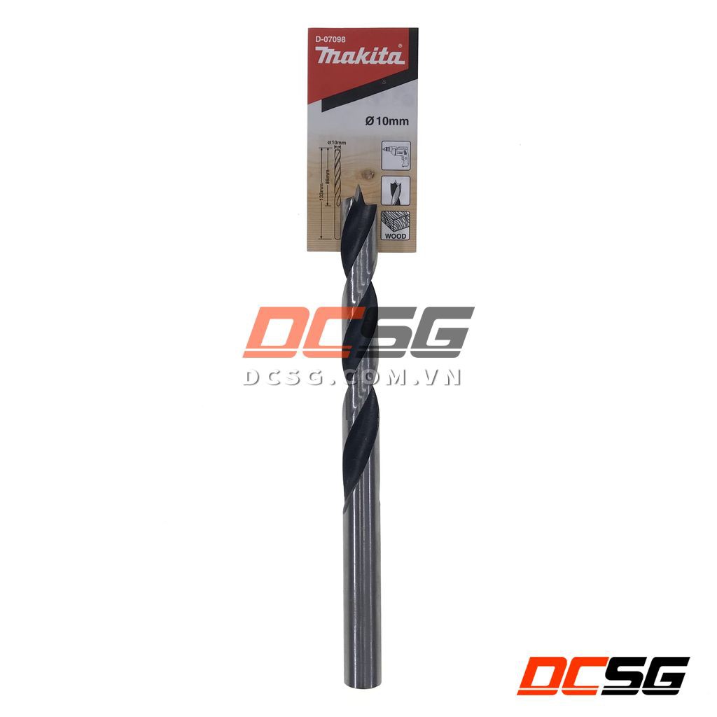 Mũi khoan gỗ chuôi tròn 3.0-10mm Makita | DCSG