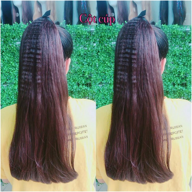 HÌNH THẬT TÓC CỘT CÚP CAO CẤP 55cm.