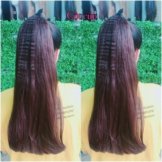 Hình thật tóc cột cúp cao cấp 55cm.