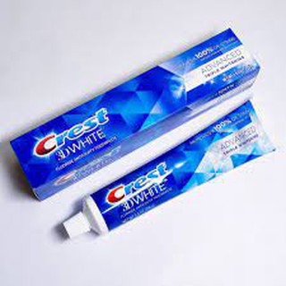 Kem đánh răng Crest 3D White Advanced Triple Whitening (158g)