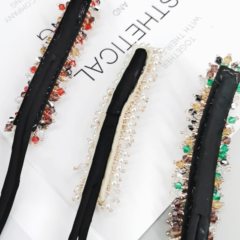 Kẹp Tóc Đính Pha Lê Phong Cách Hàn Quốc Cho Nữ