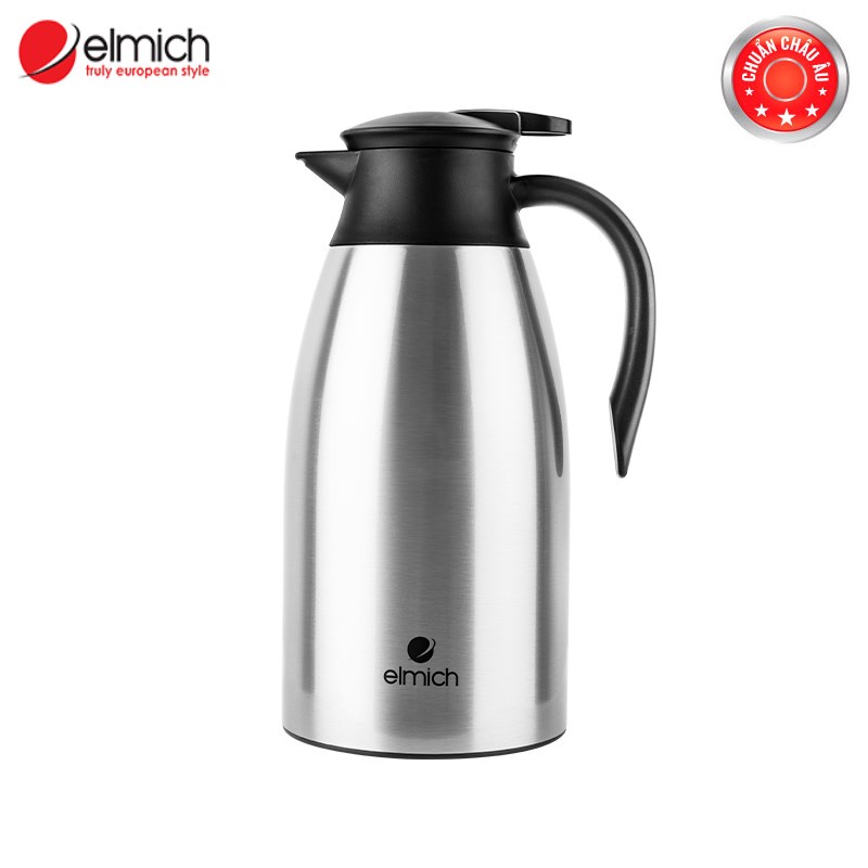 Bình giữ nhiệt gia đình inox 304 Elmich EL-3689 thể tích 1500ml