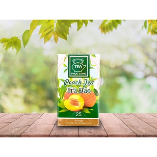 Trà đào túi lọc phúc long 50g