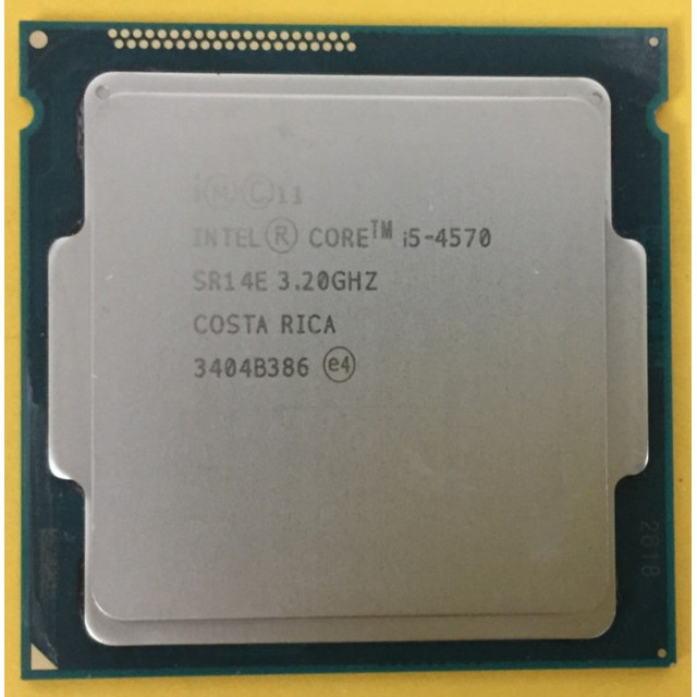 CPU Core i5 4570 3.2ghz socket 1150 sử dụng cho các main h81 b85 tặng kèm fan zin chơi tốt các game nặng như pubg GTA V | BigBuy360 - bigbuy360.vn
