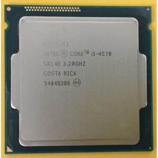 CPU Core i5 4570 3.2ghz socket 1150 sử dụng cho các main h81 b85 tặng kèm fan zin chơi tốt các game nặng như pubg GTA V