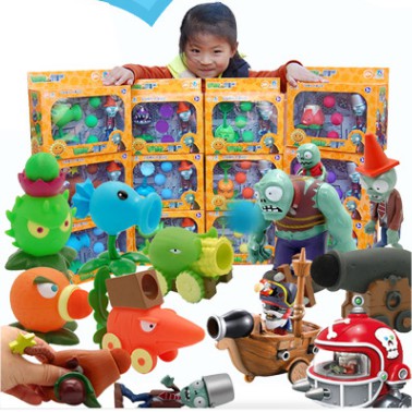 Mô hình đồ chơi nhân vật trong game Plants vs Zombies 2