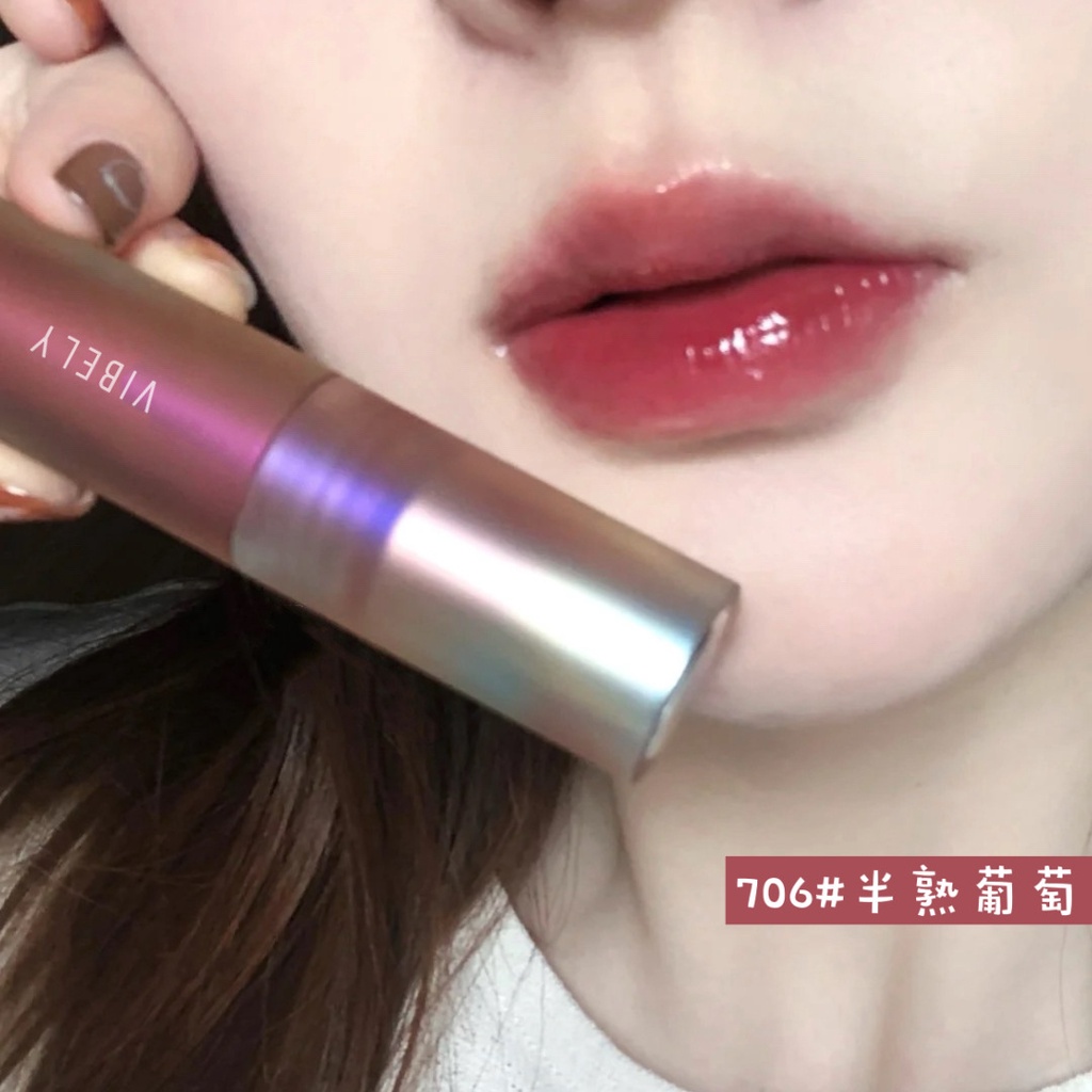 Son Bóng VIBELY Hiệu Ứng Gương Lâu Trôi Chống Thấm Nước