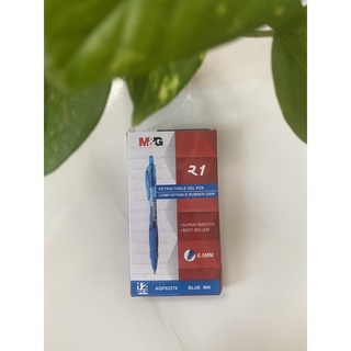 Hộp 12 cây bút gel bấm r1 agp02376 - m&g