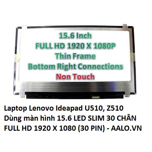 Màn hình laptop Lenovo Ideapad U510, Z510