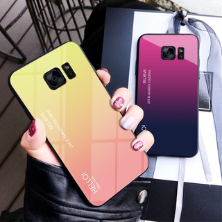 Ốp điện thoại tráng gương kiểu dáng đơn giản tinh tế cho Samsung Galaxy S7