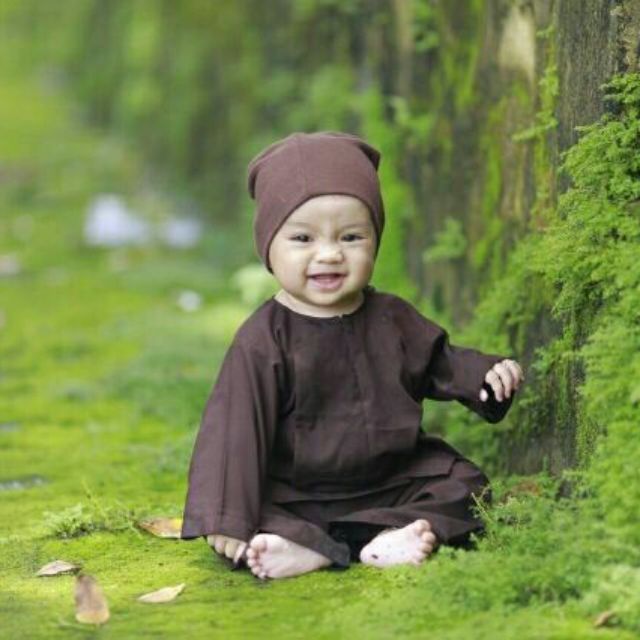 Đồ lam đi chùa cho bé