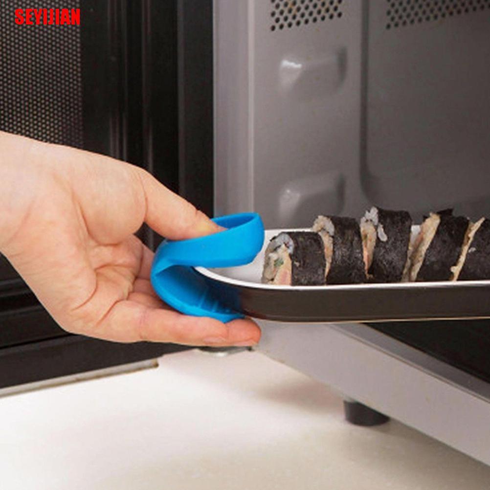 Găng Tay Cách Nhiệt Bằng Silicone Tiện Dụng Dành Cho Nhà Bếp