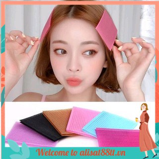 Miếng dán tóc trang điểm giúp cố định tóc khi rửa mặt