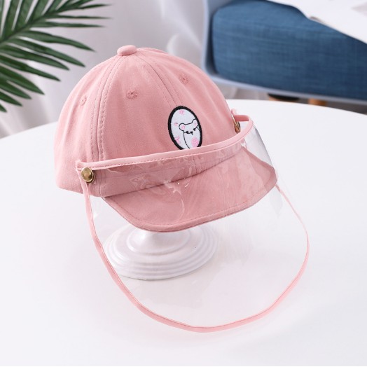 MUP 33 : Mũ lưỡi trai cho bé có tấm che bụi