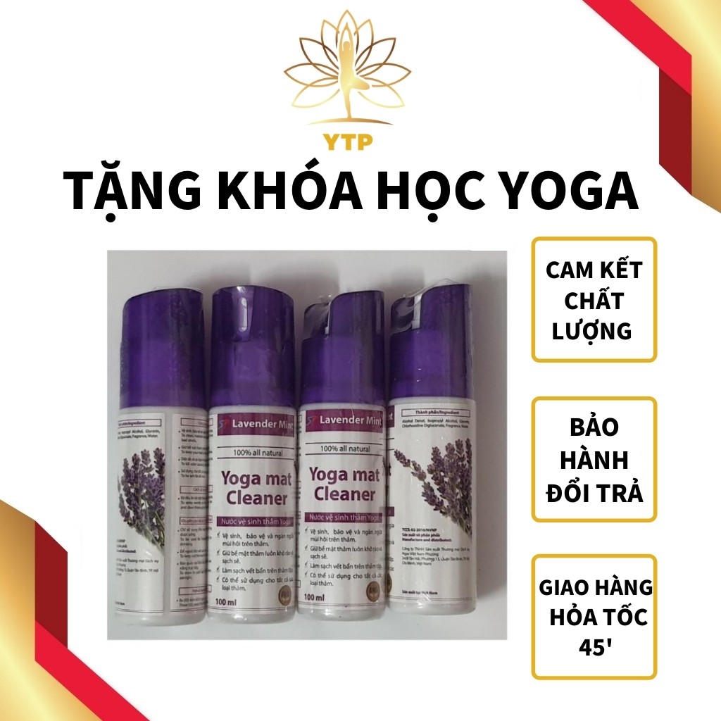 Gym Yoga Bình Xịt Vệ Sinh Thảm Yoga 💥 Cam Kết Chất Lượng Tốt Nhất Thị Trường💥 Mùi Thơm Dễ Chịu Thoải Mái Khi Tập Yoga