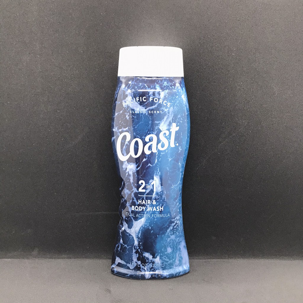 Sữa Tắm Coast Cho Nam Chai 532ml - Mỹ - Mẫu Mới Nhất