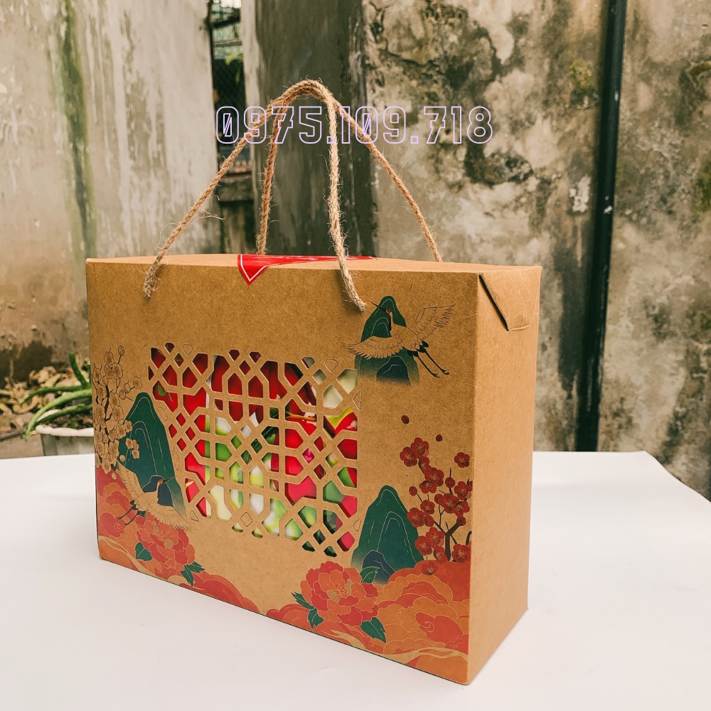 Hộp Quà Tết Cao Cấp Giỏ Quà Tết Sang Trọng 2021 Quà Biếu Sếp Hà Nội QT10 | BigBuy360 - bigbuy360.vn