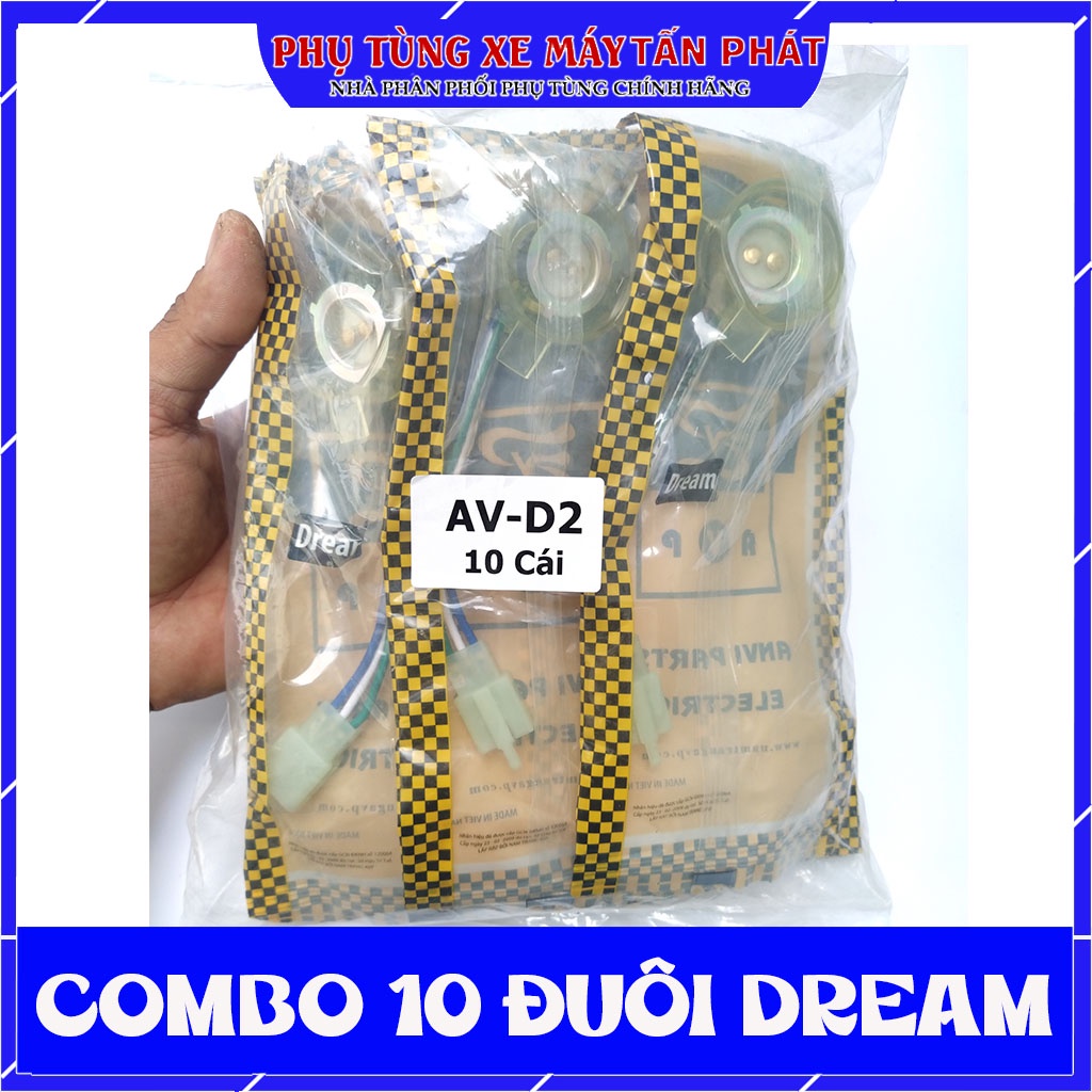 01 Đui Bóng Đèn Ô Tô Xe Máy H4 – Dream Đuôi Đèn Hàng Nam Trang AVP