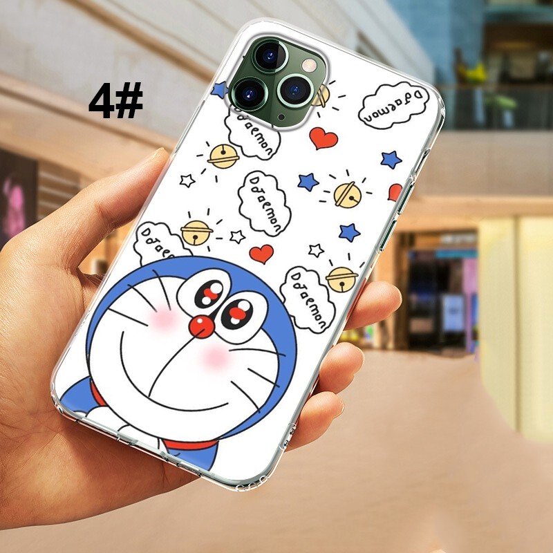 Ốp điện thoại silicon mềm in hình vẽ Doraemon 17YF cho iPhone 11 12 Mini Pro Max 12pro 12promax 11pro 11promax 12 Mini