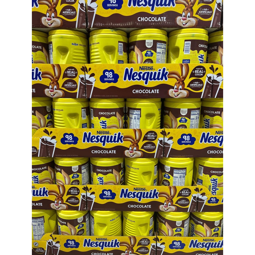 Bột cacao Nestlé Nesquik date 5/2025 Classic Taste Is Back 1.275kg mẫu mới - EDS Hàng Mỹ