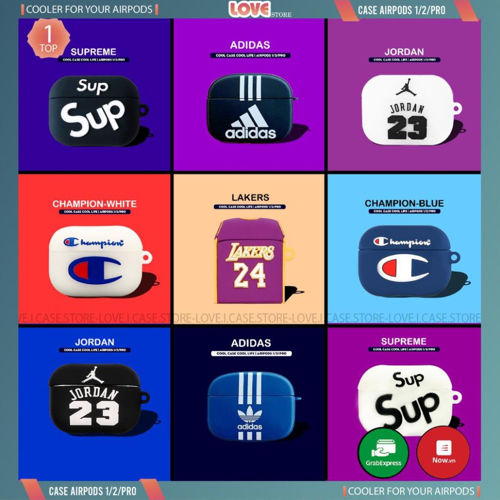 Vỏ Bảo Vệ Bao Đựng Hộp Sạc Tai Nghe, Case Airpods Pro/3/TWS - Sillicone Chống Va Đập, Bám Bẩn Hoạt Hìnhl Nu.Store