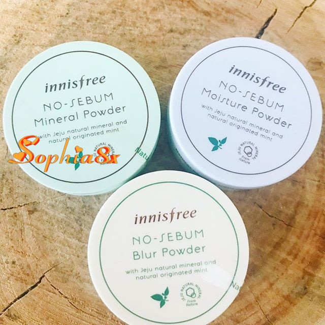 Phấn Phủ Dạng Bột Innisfree No Sebum Mineral Powder [Nhiều màu]