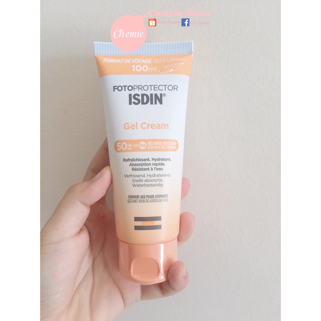 Kem chống nắng dành ISDIN Fotoprotector Gel Cream SPF50+