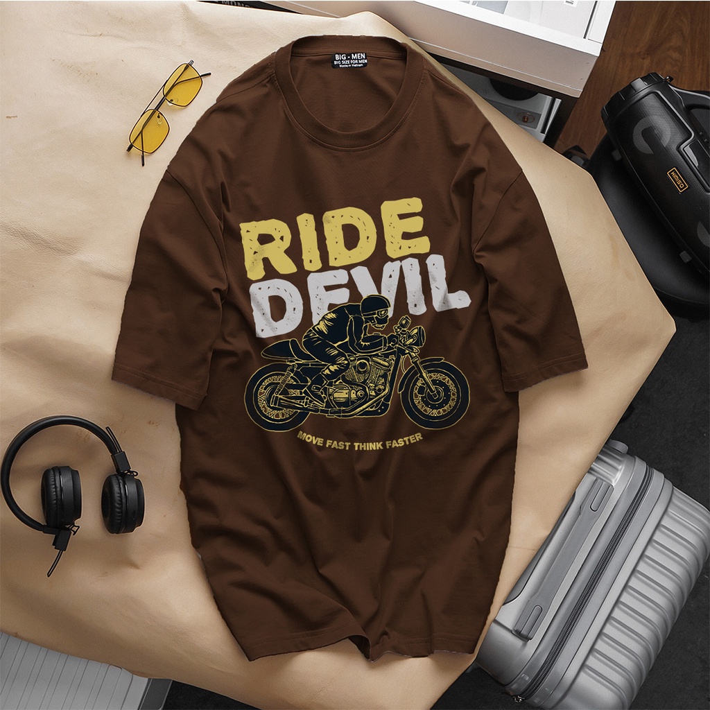 [bigsize] Áo thun cotton unisex bigsize nam nữ in xe chữ 50-140kg