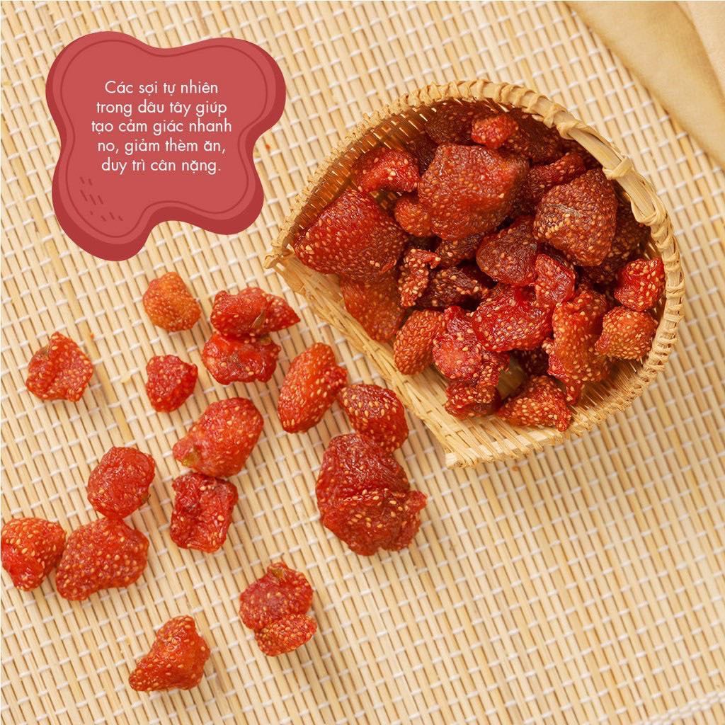 Dâu sấy dẻo không đường 250g - Hạt dinh dưỡng