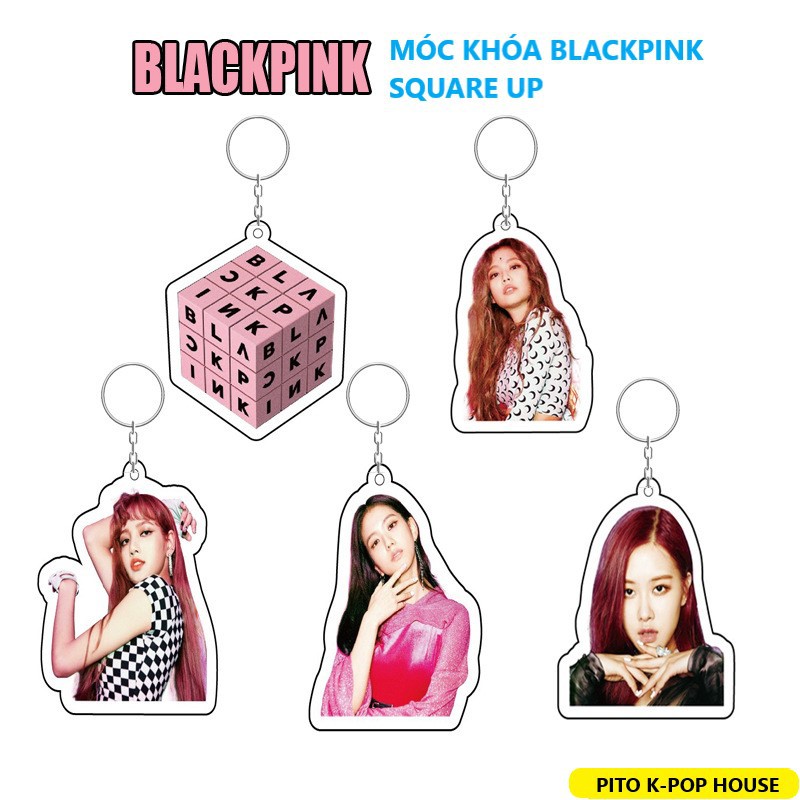 Móc khóa BLACKPINK SQUARE UP