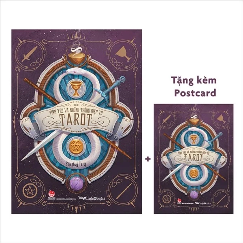 Sách-Tình yêu và những thông điệp từ Tarot (Tặng kèm Postcard)