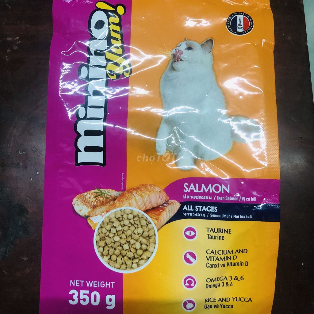 Thức ăn hạt cho mèo Minino Yum 1,5kg