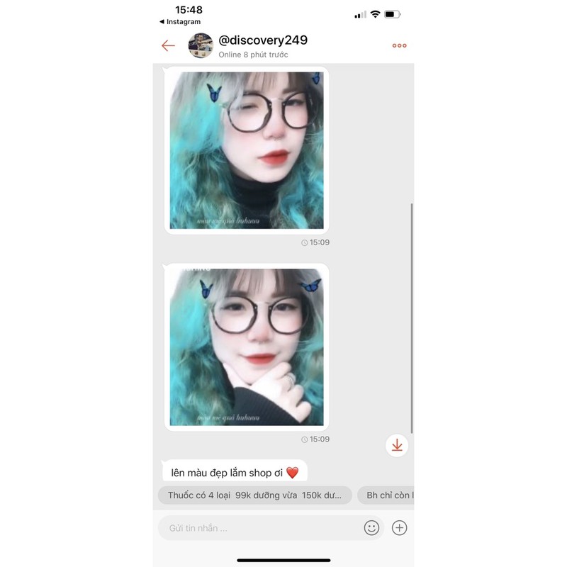 [FREESHIP] Thuốc nhuộm màu xanh dương đen khói | BigBuy360 - bigbuy360.vn