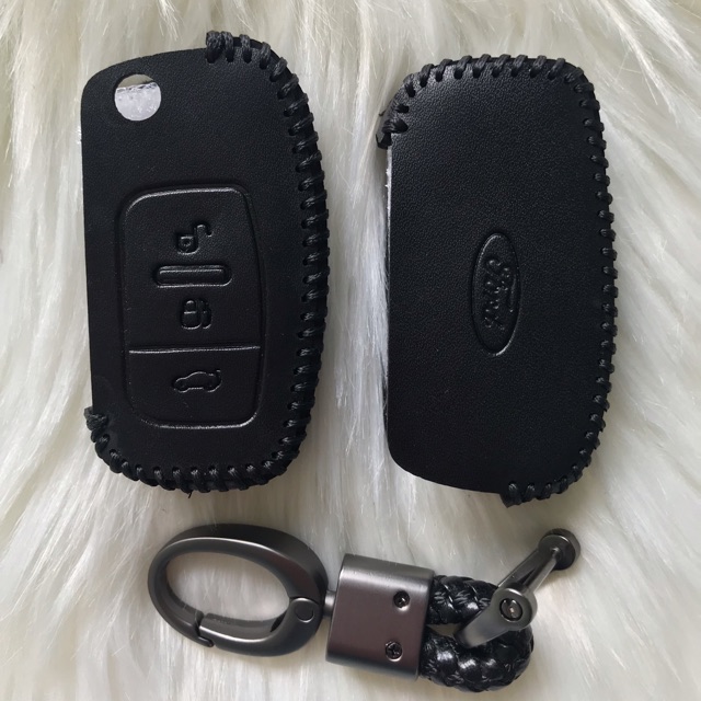Bao Da Chìa Khoá Gập 3 nút Ford Focus Mondeo Fiesta